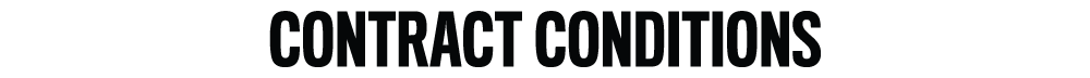 Contract Conditions